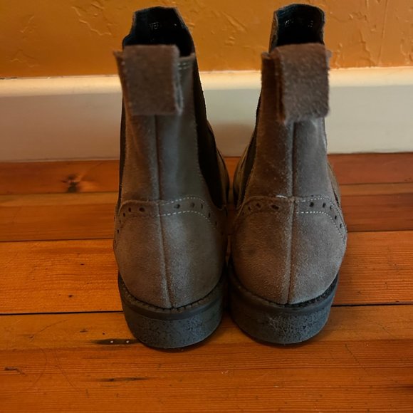 Anna Fidanza Made in Italy Chelsea Boots sz EU 37 grey suede - Picture 5 of 9